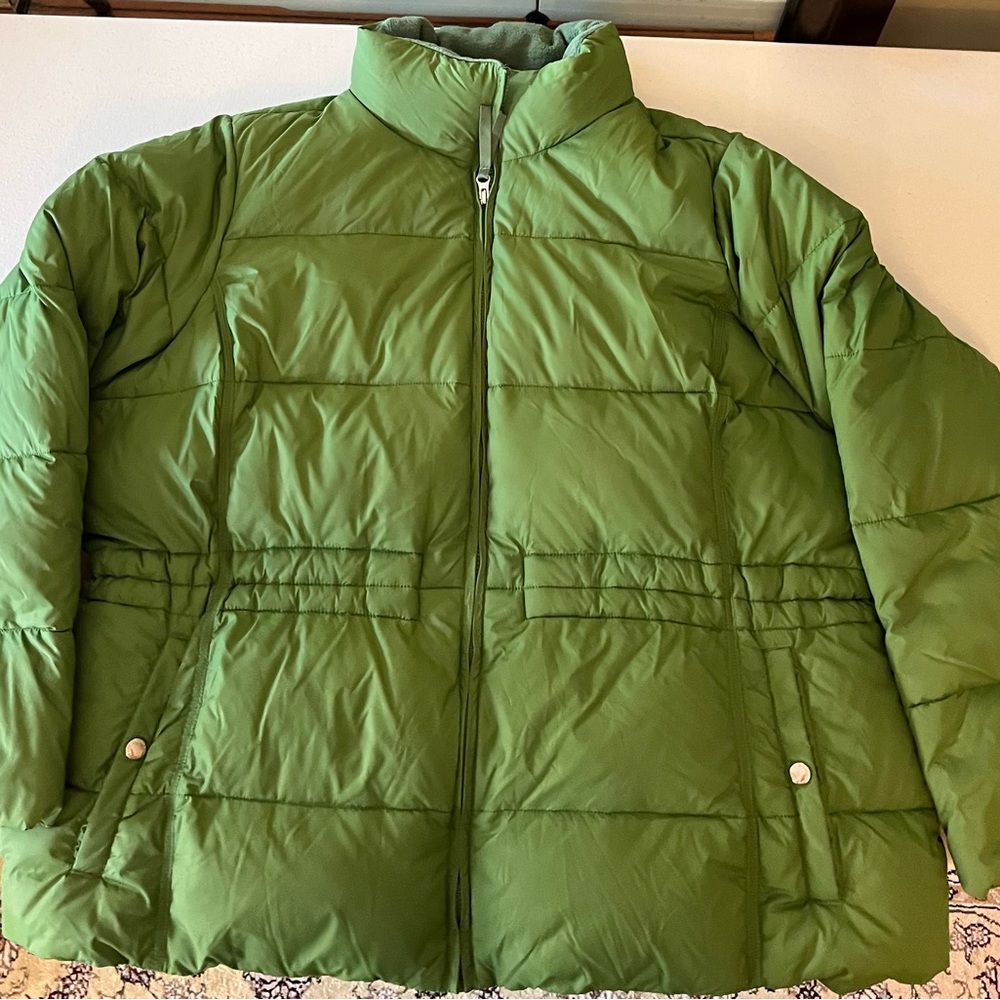 Lands End Women’s Size 1X Down Puffer Jacket